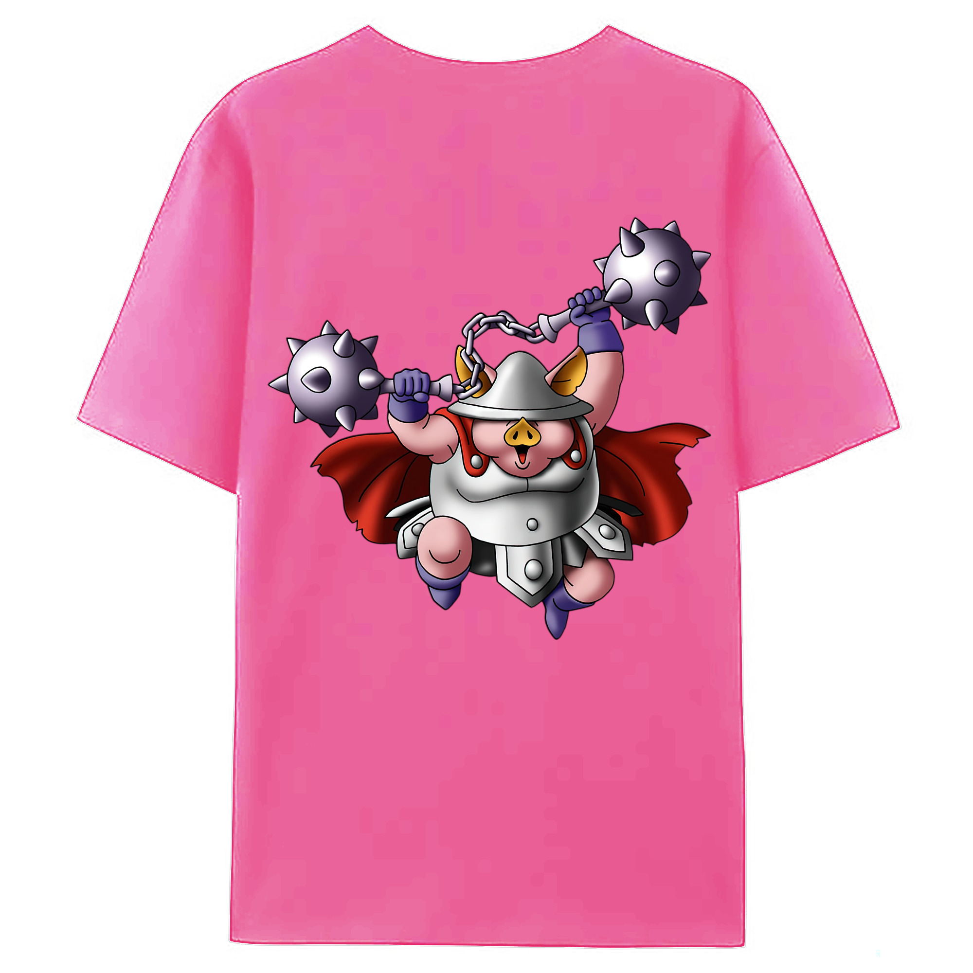 （画像用） ドラゴンクエスト Doragon Kuesuto Dragon Quest レディース半袖Tシャツ(バックプリント)